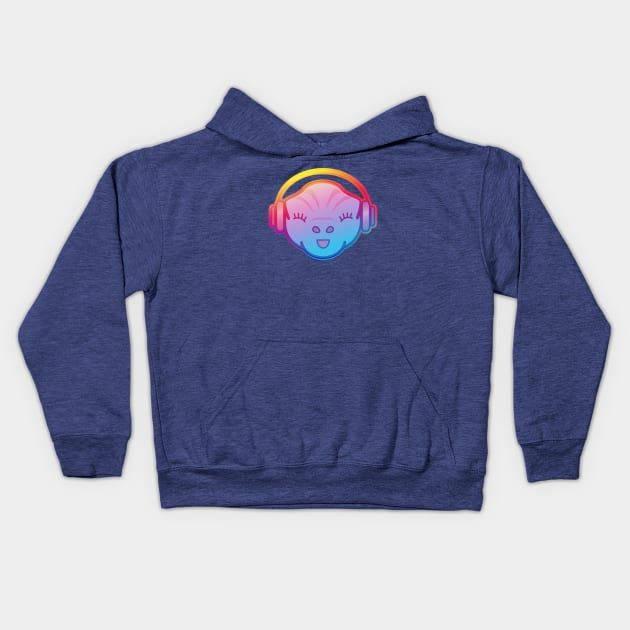 Headphones - Kaiju Kids Hoodie by Goodbye Doggie